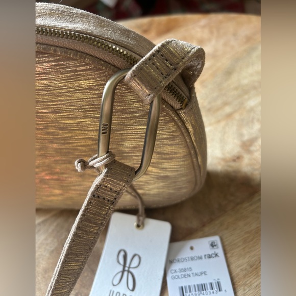 HOBO Reach Crossbody in Golden Taupe, small, functional, sold out everywhere. - Picture 2 of 10